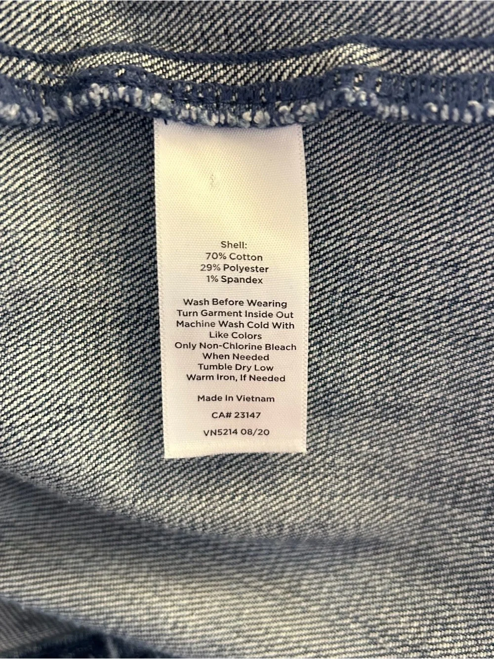 Talbots Denim Midi Skirt